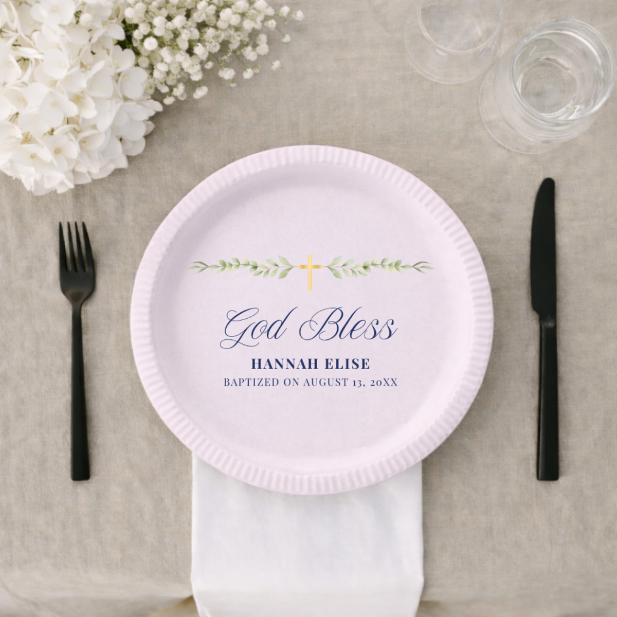 A meaningful detail for the celebration table