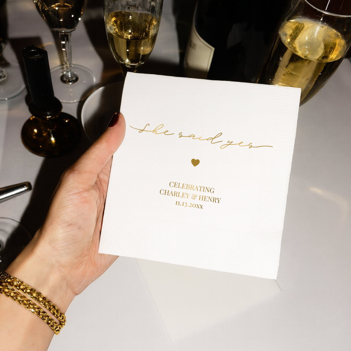 Your names, your date, your style