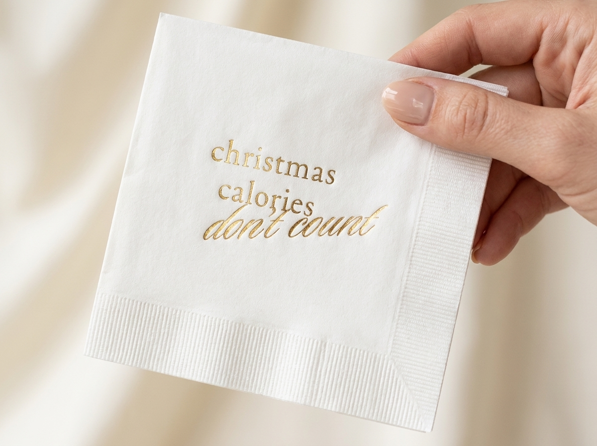 Make it shine with a metallic foil