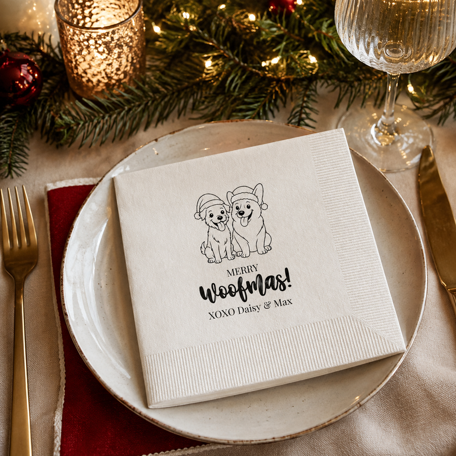 All I Want for Christmas Is You | Christmas Napkins