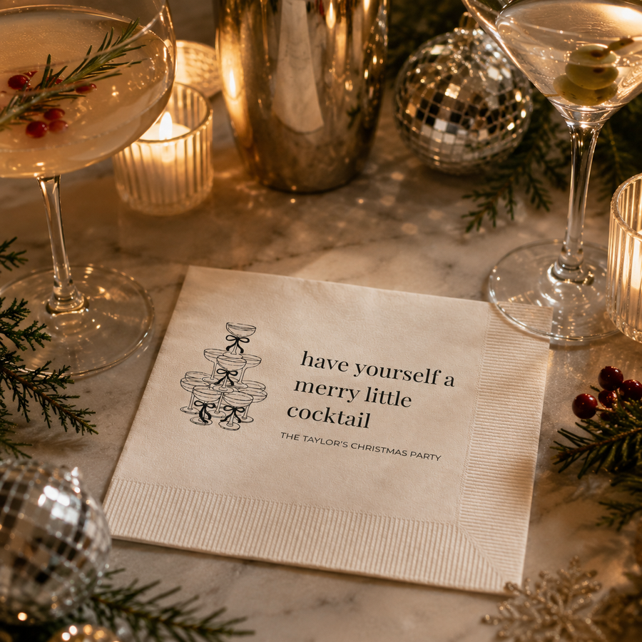 All I Want for Christmas Is You | Christmas Napkins