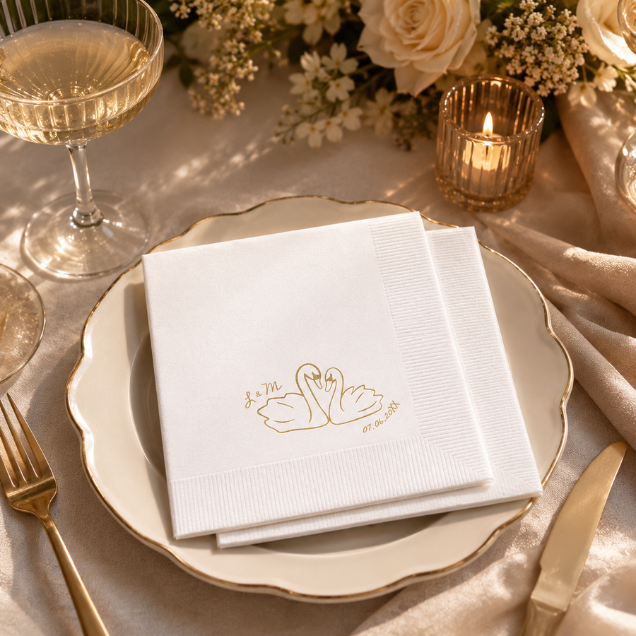 She Said Yes | Engagement Napkins