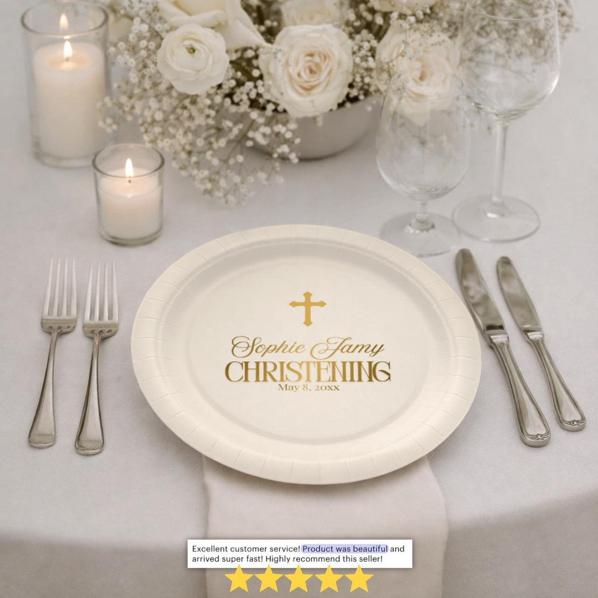 A meaningful detail for the celebration table