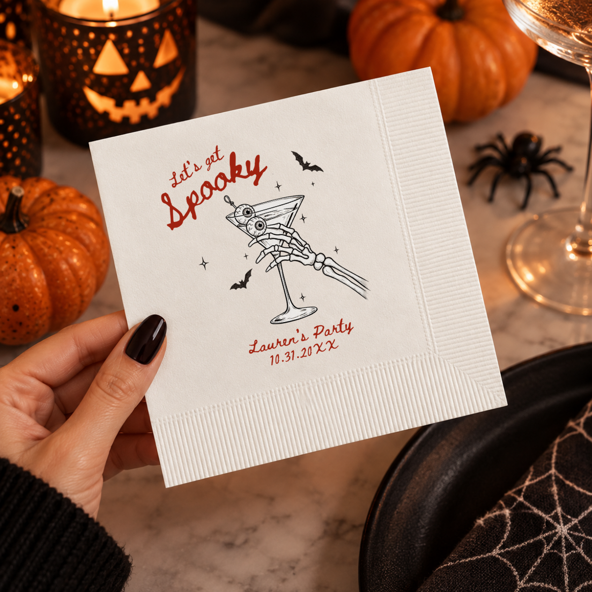 Make it shine with a metallic foil