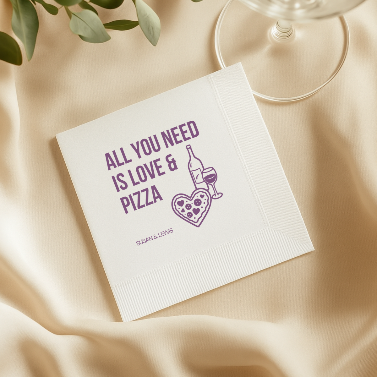 Your names, your date, your way