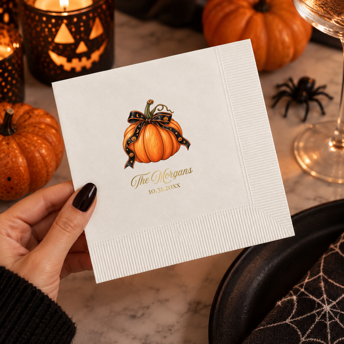Make it shine with a metallic foil
