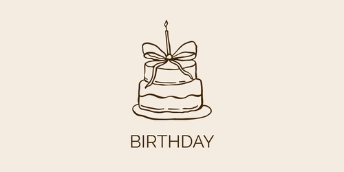 Birthday napkins