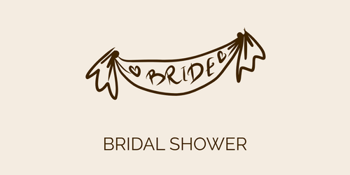 Bridal shower napkins