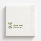 Sip Sip Hooray | Personalized 40th Birthday Napkins
