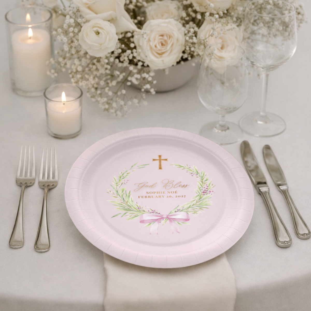 A meaningful detail for the celebration table