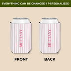 Vertical Name | Custom Name | Personalized Bachelorette Party Can Coolers