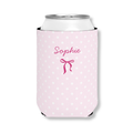 Name & Bow | Custom Name | Personalized Bachelorette Party Can Coolers