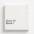 Season 50, Episode 1 | 50th Birthday Napkins