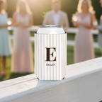 Initial & Name | Name & Initial | Personalized Bachelorette Party Can Coolers