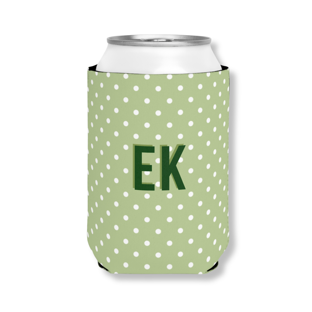 Bold Monogram | Two Initials | Personalized Bachelorette Party Can Coolers