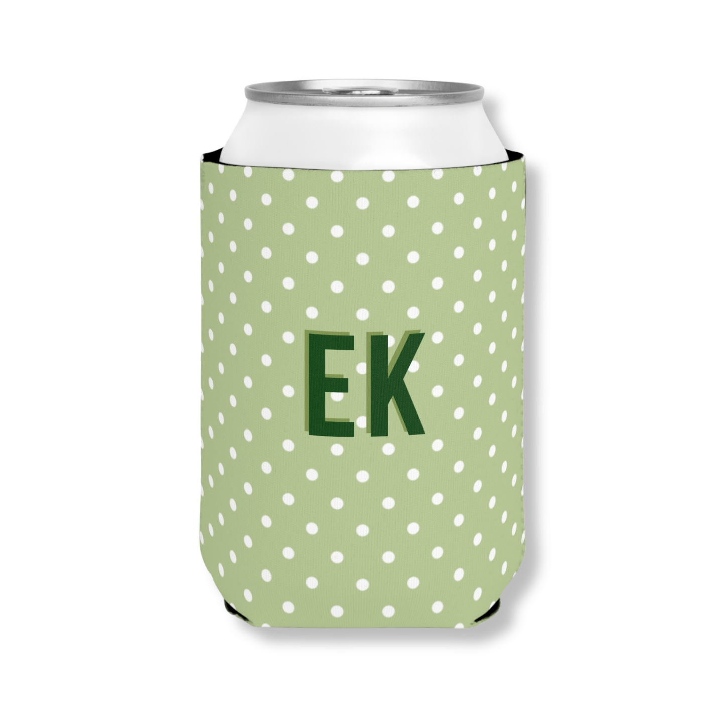 Bold Monogram | Two Initials | Personalized Bachelorette Party Can Coolers