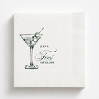 Just a Tini Bit Older | Funny Birthday Napkins