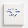 Elegant Graduation Party | Name & Class Year | Personalized Graduation Napkins