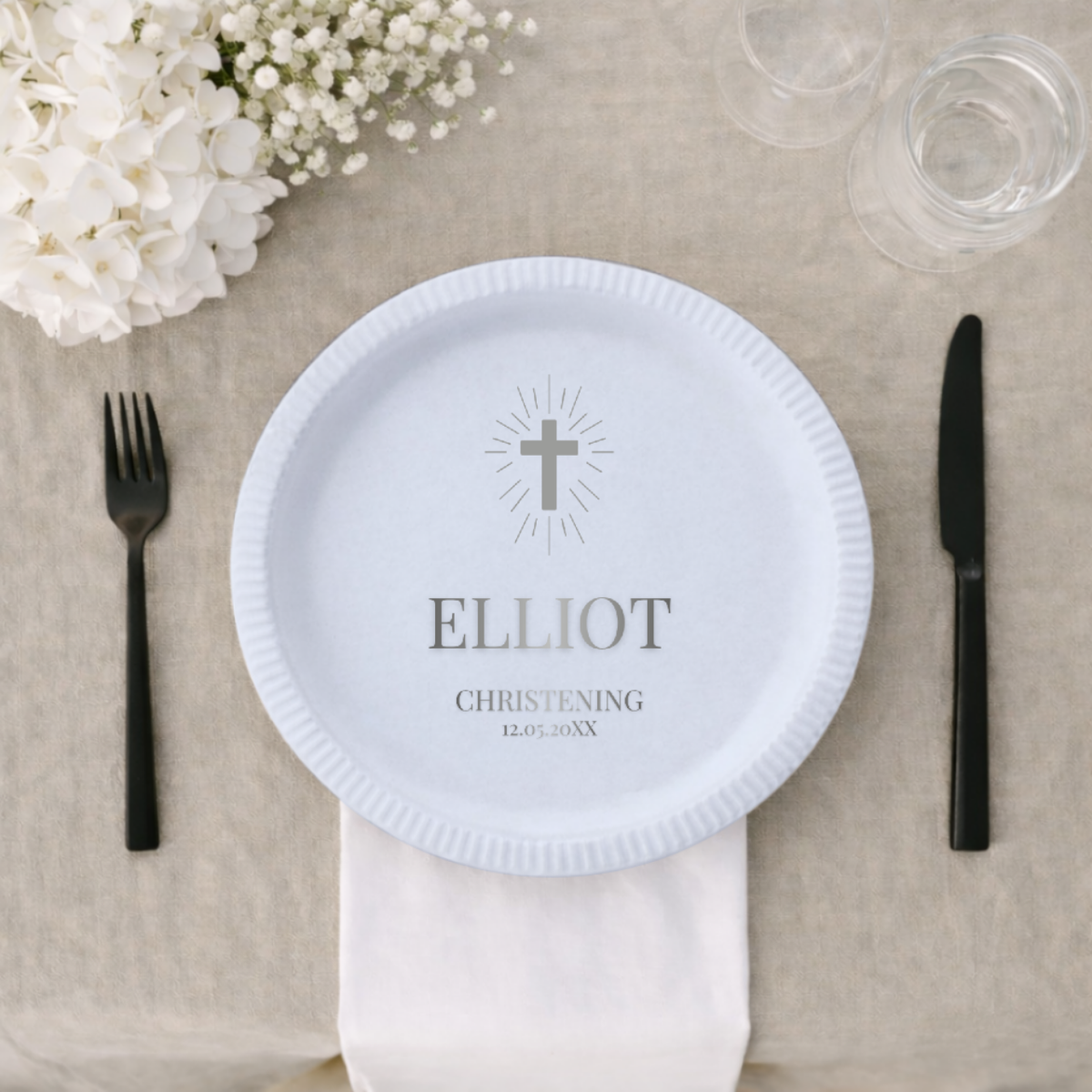 A meaningful detail for the celebration table