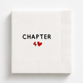 Chapter 40 | Personalized 40th Birthday Napkins