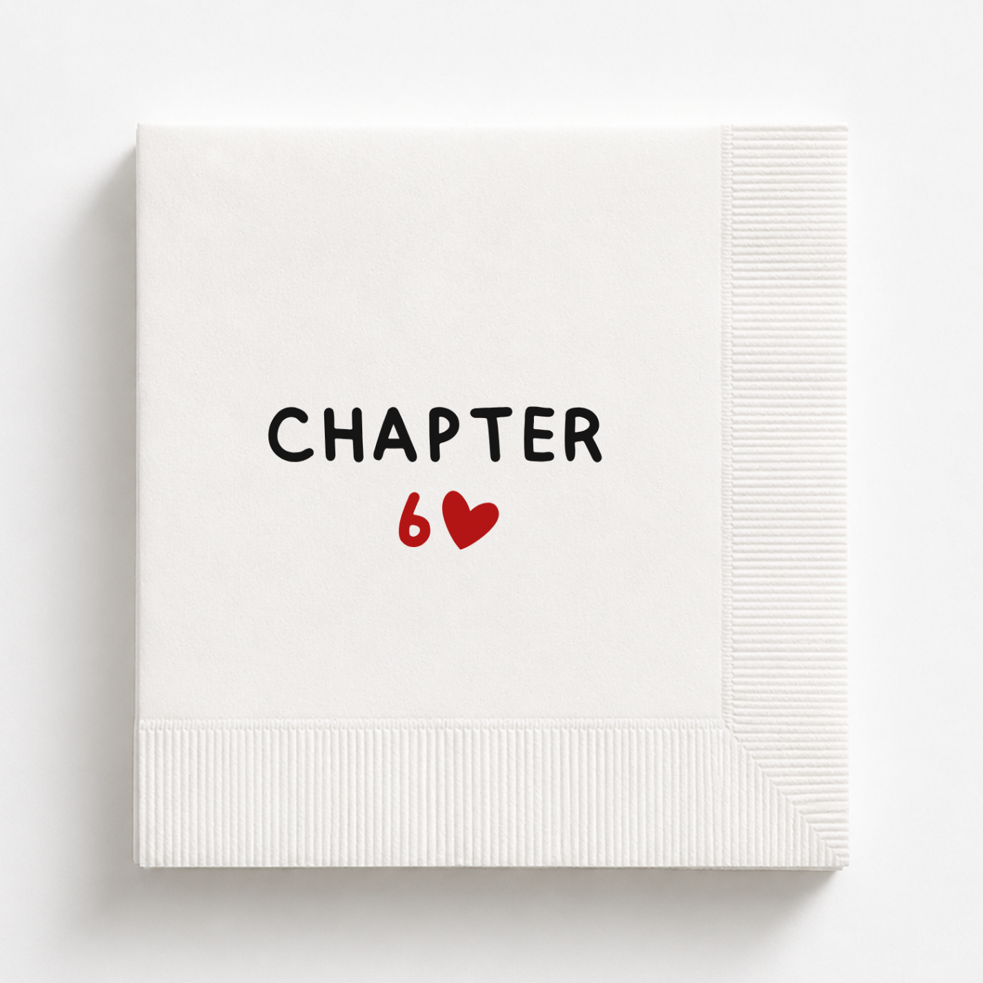 Chapter 60 | Personalized 60th Birthday Napkins