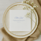 Psalm 139 | Name & Date | Personalized Baptism Napkins