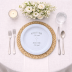Forever His Child | Custom Wording | Personalized Baptism Plates