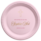 The Baptism of Our Girl | Name & Date | Personalized Baptism Plates