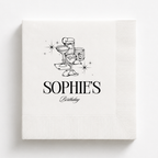 Personalized Name Birthday Dinner Napkins