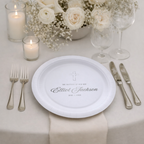 The Baptism of Our Girl | Name & Date | Personalized Baptism Plates