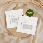 Bold Name Fun Facts | Names & Your Fun Facts | Personalized Wedding Napkins