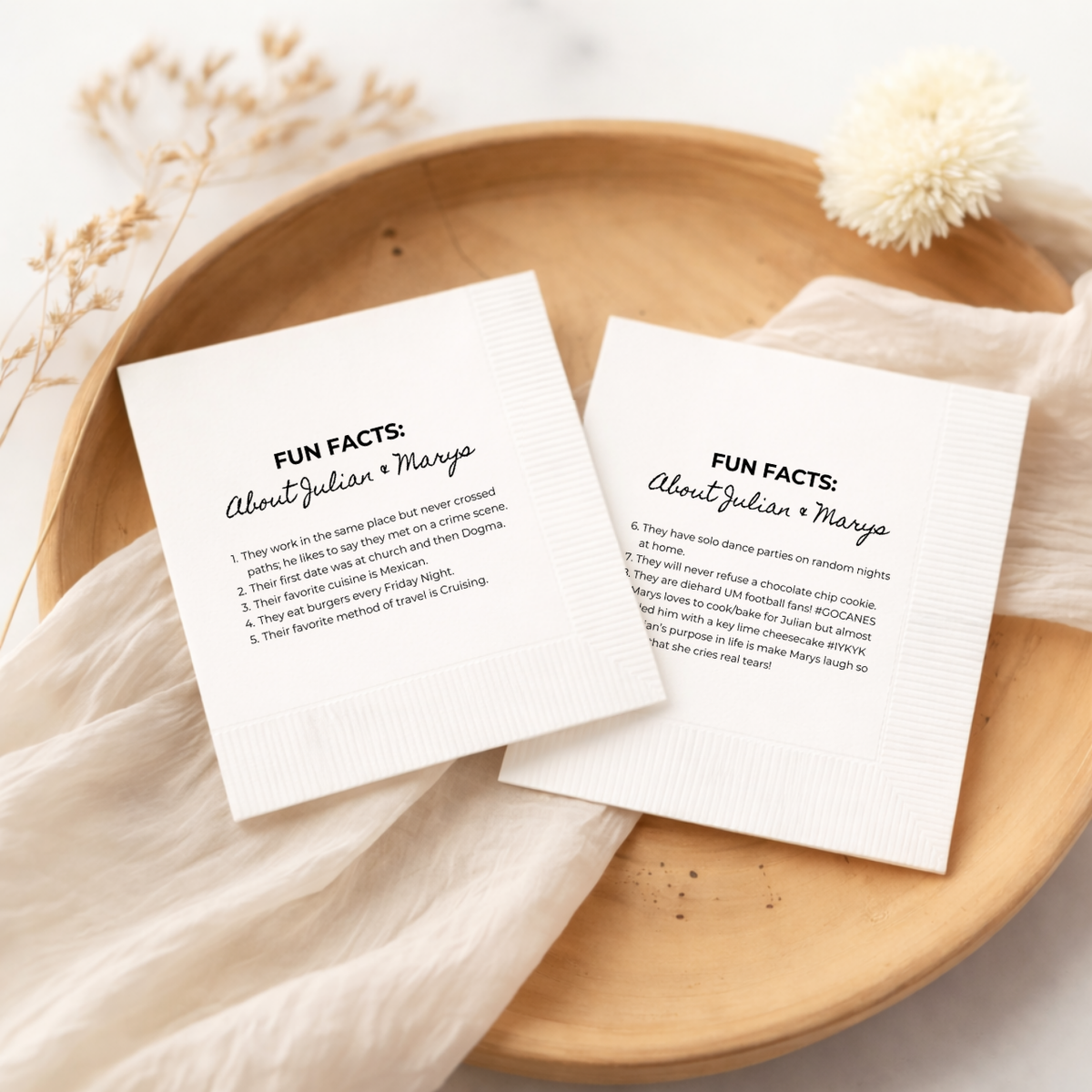 The detail that gets your guests talking