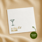 A Tini Bit Older | Funny Birthday Napkins