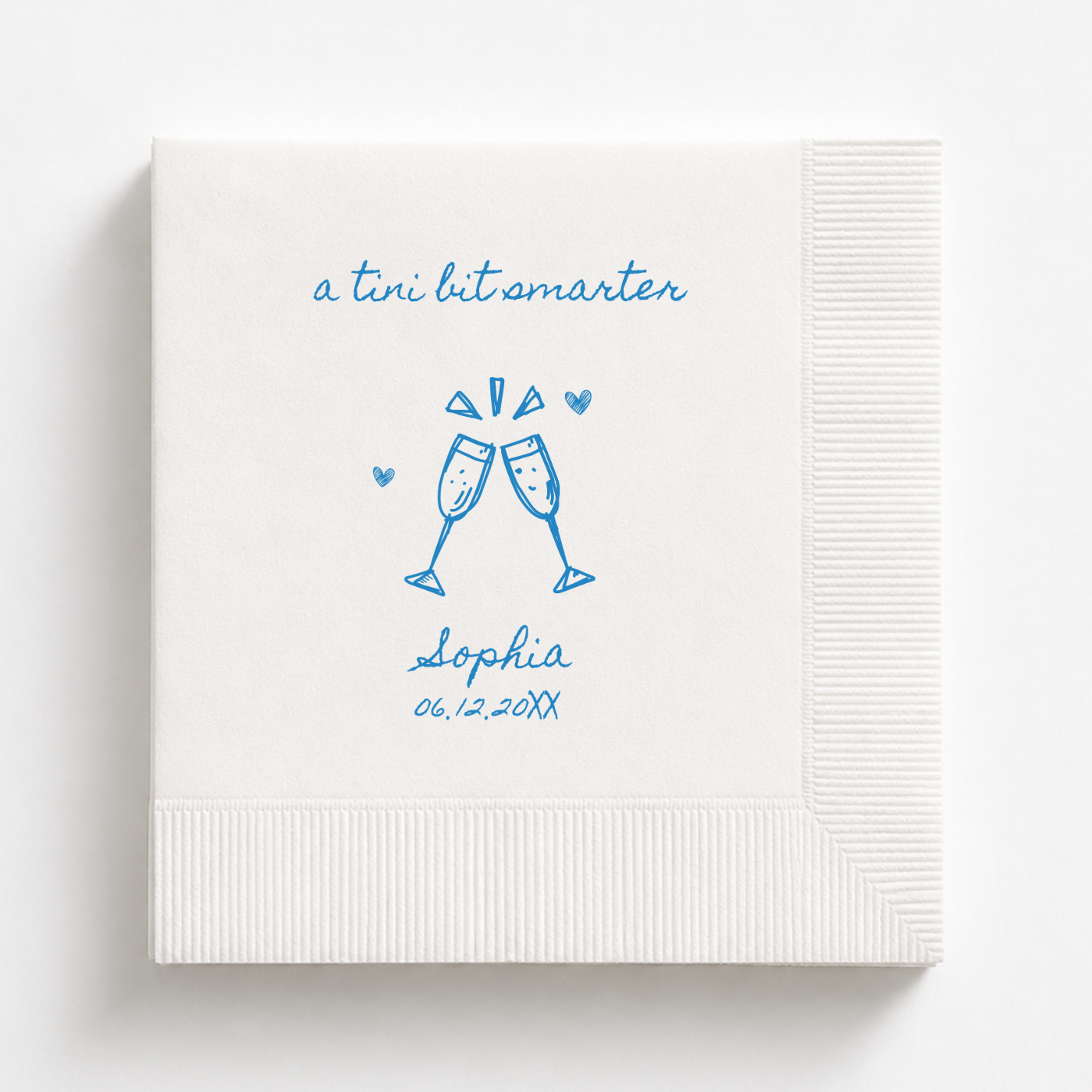 A Tini Bit Smarter | Graduation Napkins