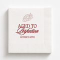 Aged to Perfection | Personalized Birthday Napkins