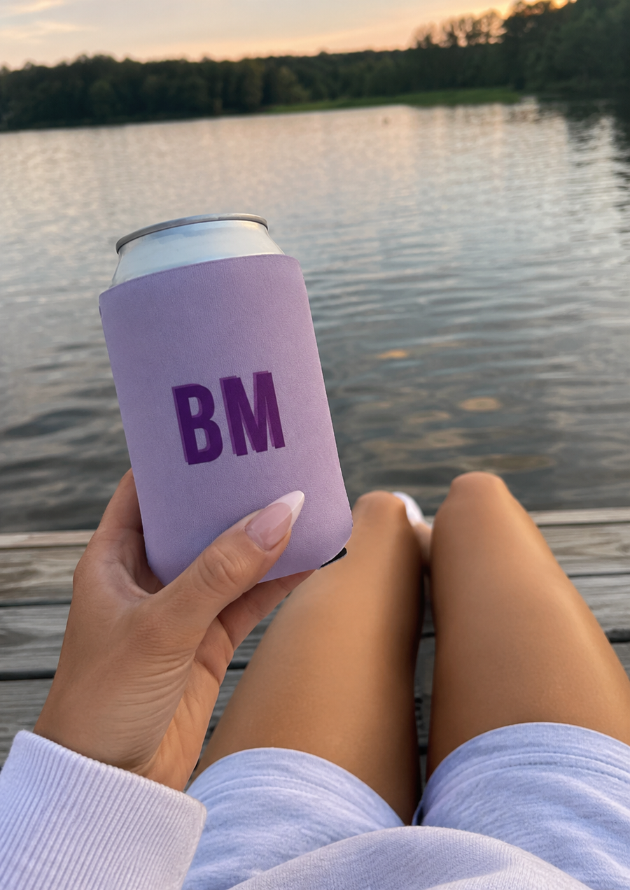 Bold Monogram | Two Initials | Personalized Bachelorette Party Can Coolers