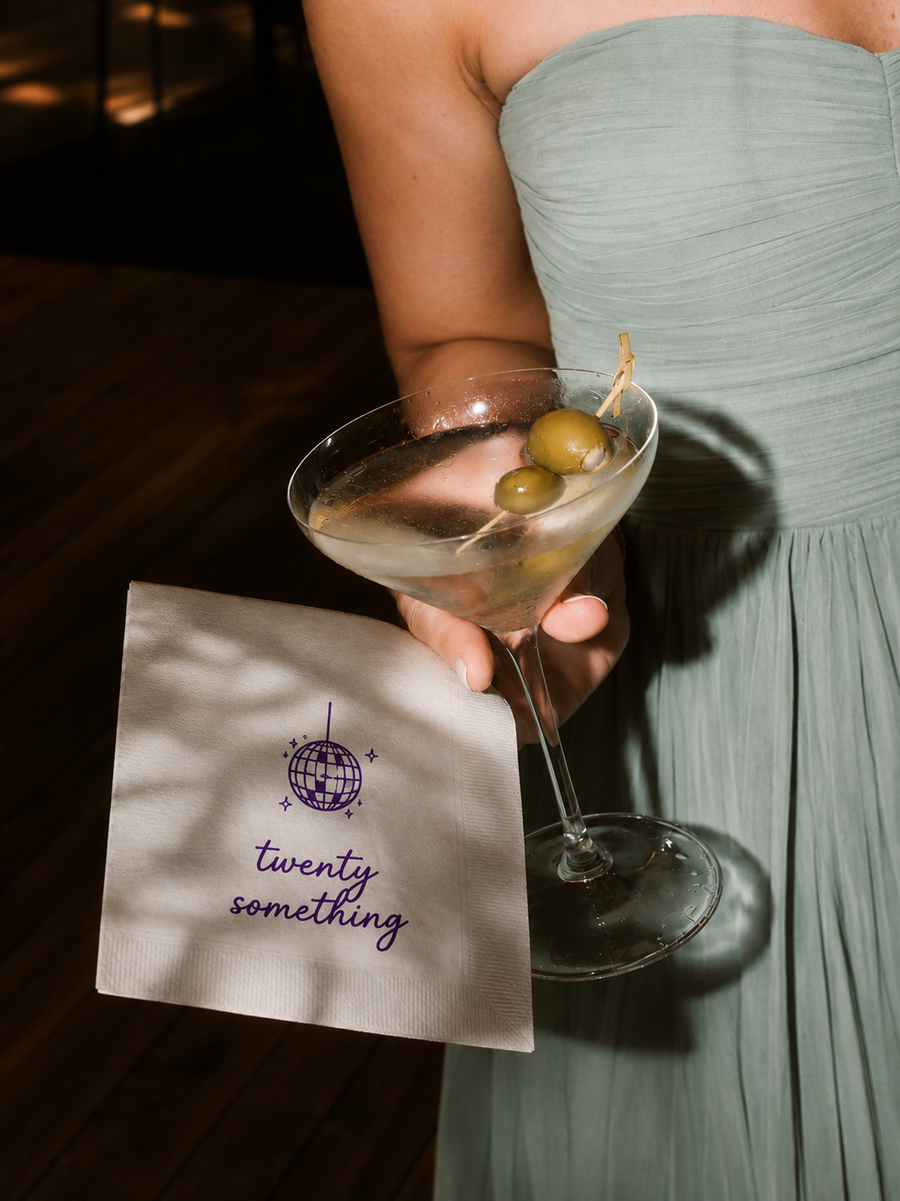 70 Years Loved | Personalized 70th Birthday Napkins