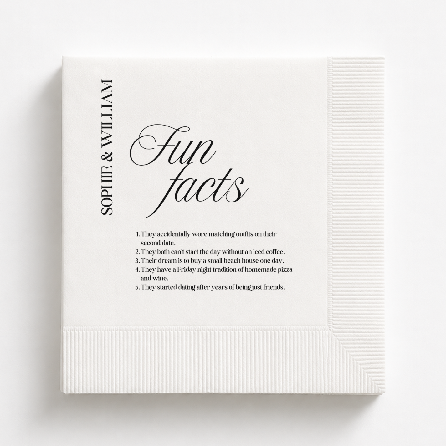 Fun Facts | Wedding Napkins