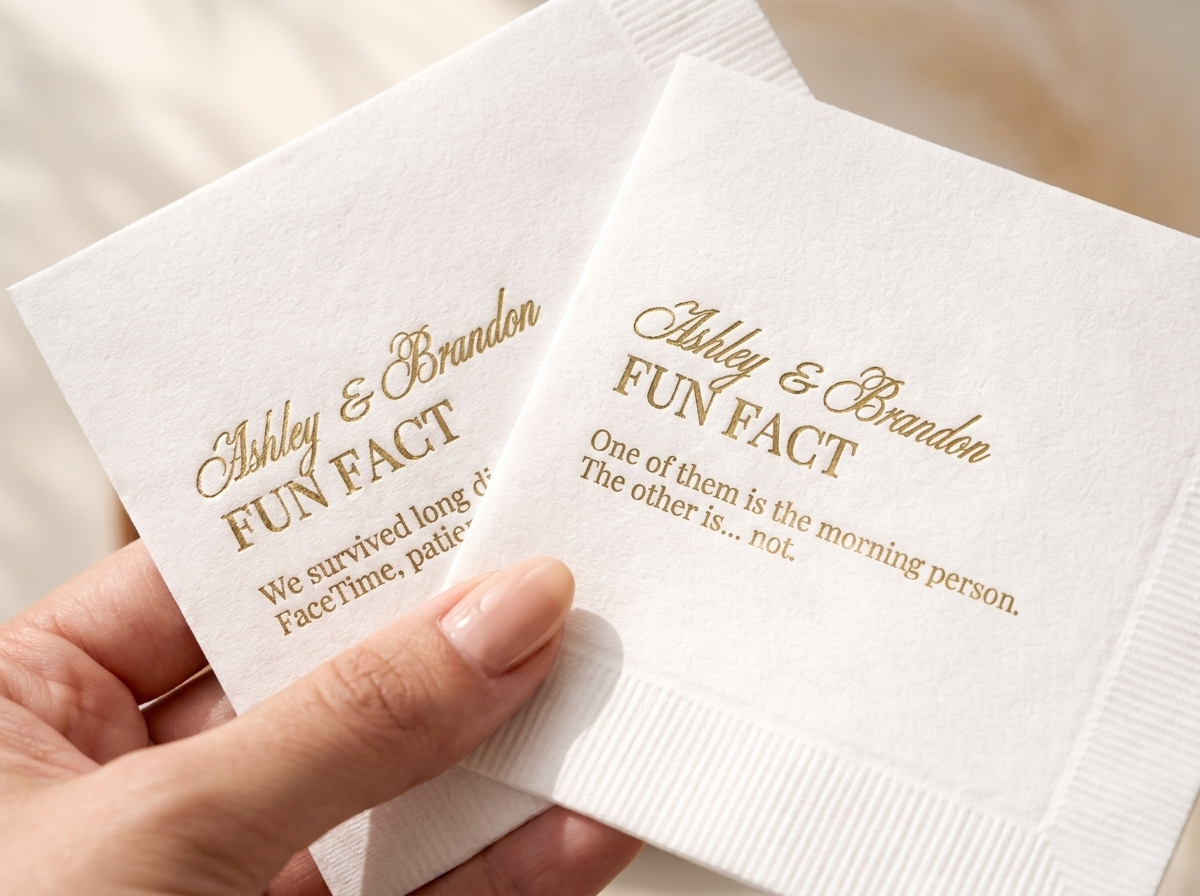 Make it shine with metallic foil