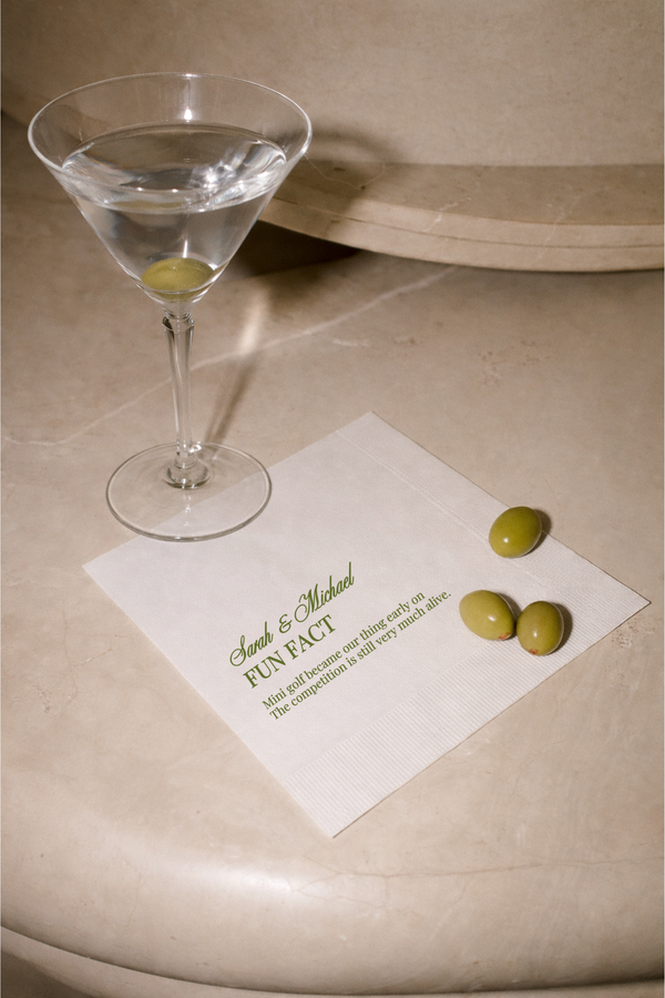 Wedding napkins