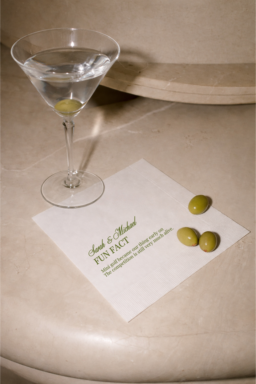 We Are So Lucky | Ace of Hearts Wedding Napkins