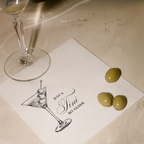 Just a Tini Bit Older | Funny Birthday Napkins