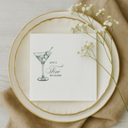 Just a Tini Bit Older | Funny Birthday Napkins
