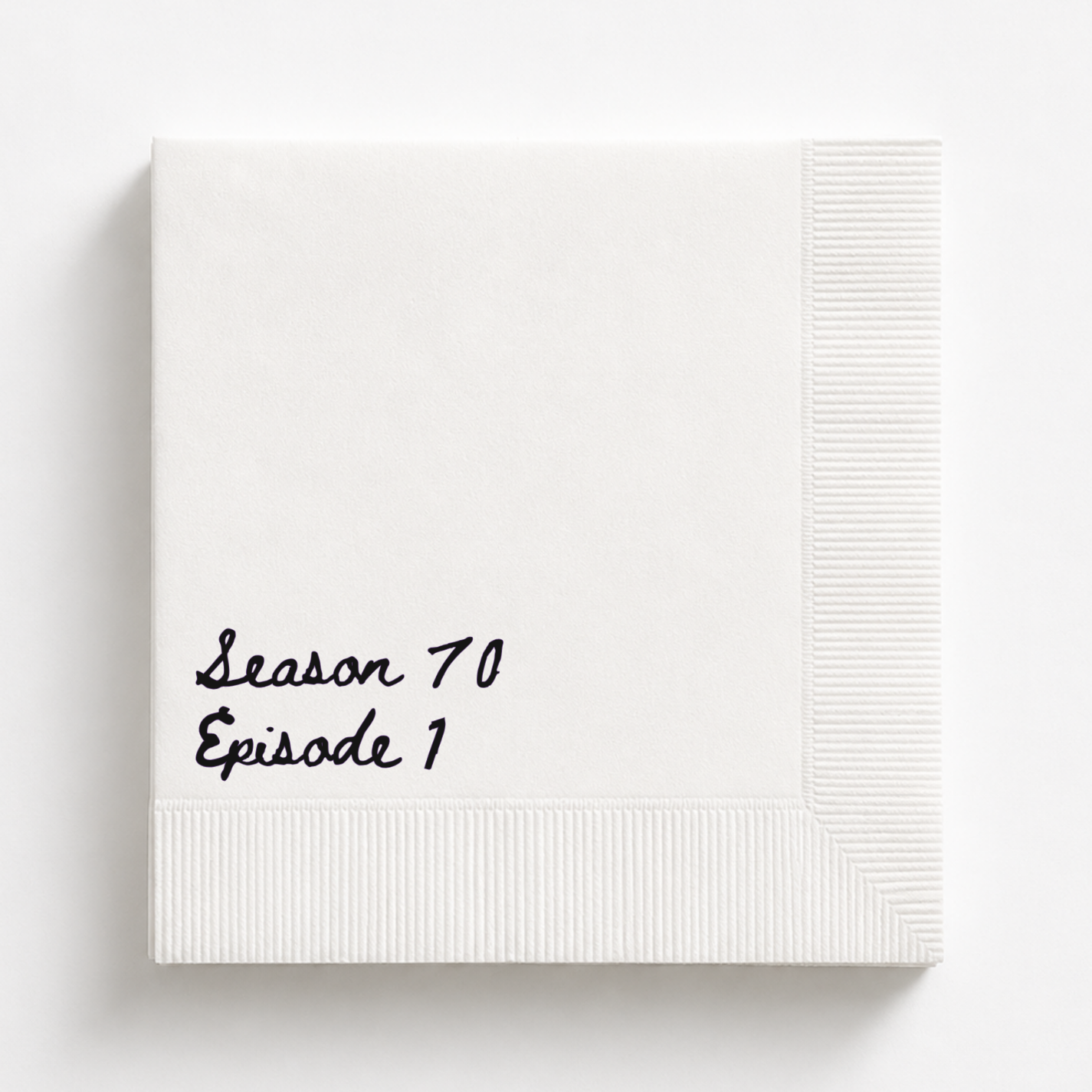 Season 70, Episode 1 | 70th Birthday Napkins