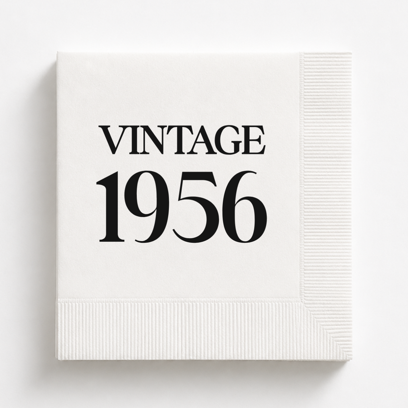 Vintage 1956 | Personalized 70th Birthday Napkins