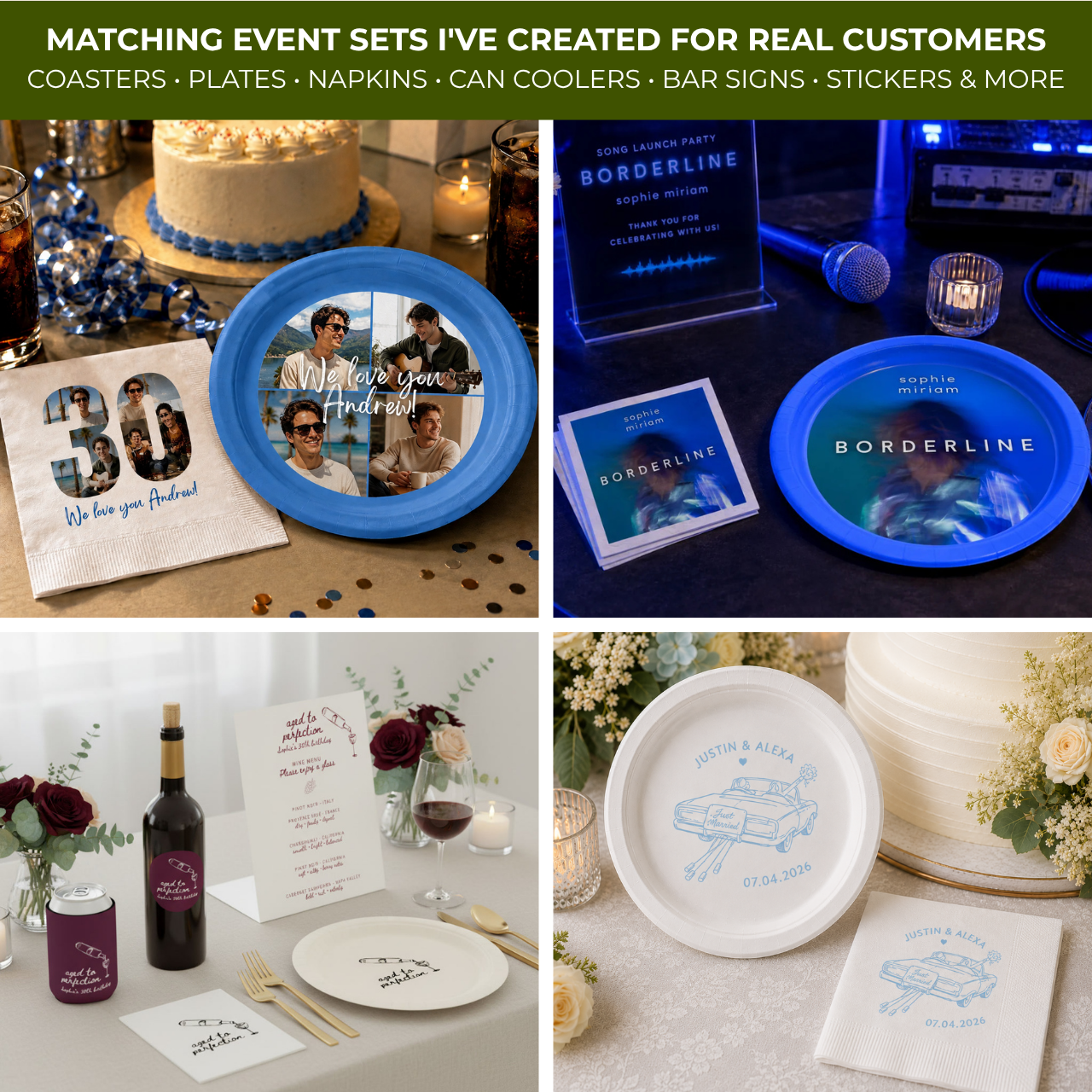 Your Design Here | Custom Coasters