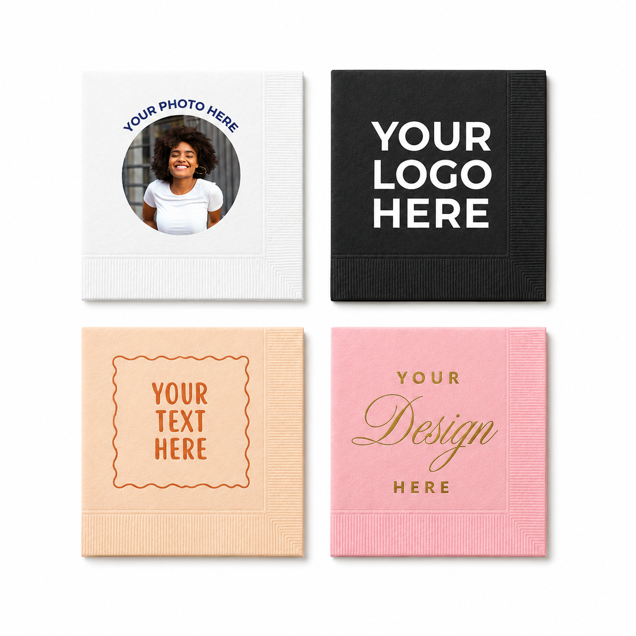 Your Design Here | Custom Personalized Napkins