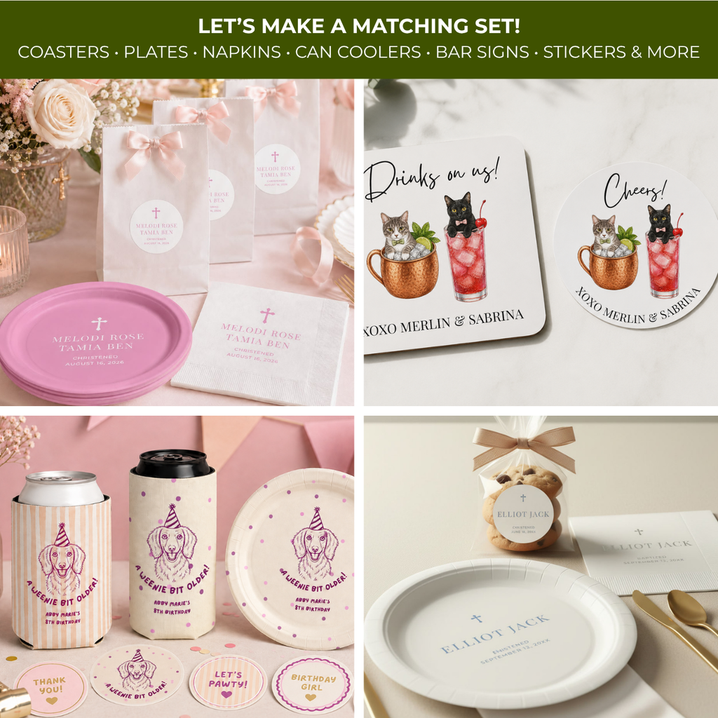 Full-color custom sticker labels with your own artwork