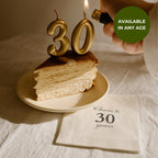 Cheers to 30 Years | Custom 30th Birthday Napkins