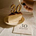 30 Years Loved | Personalized 30th Birthday Napkins